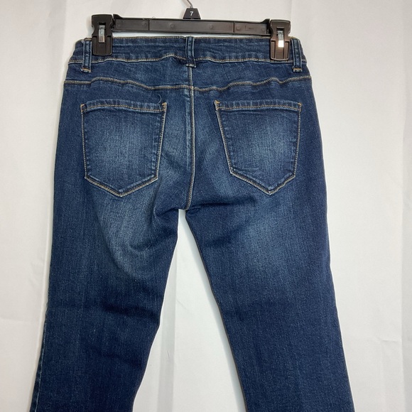 LITZ jeans waist 27 crop leg with fray at bottom - Picture 8 of 10